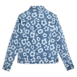Disney Minnie Mouse Floral Denim Jacket For Women -Dinei Clothing Shop 5103106880220 2