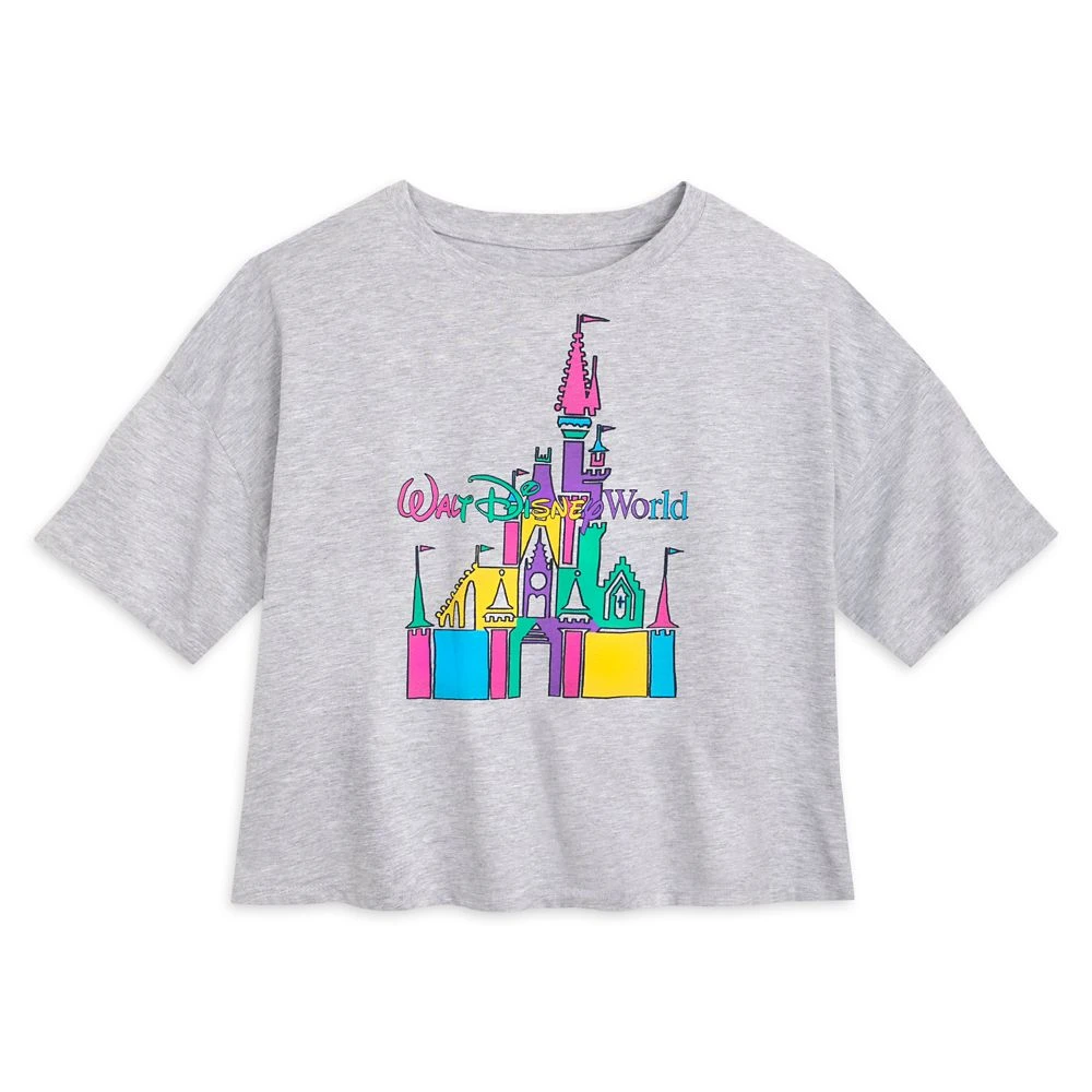 Cinderella Castle Fashion T-Shirt For Women – Walt Disney World 1 Cinderella Castle Fashion T-Shirt For Women – Walt Disney World