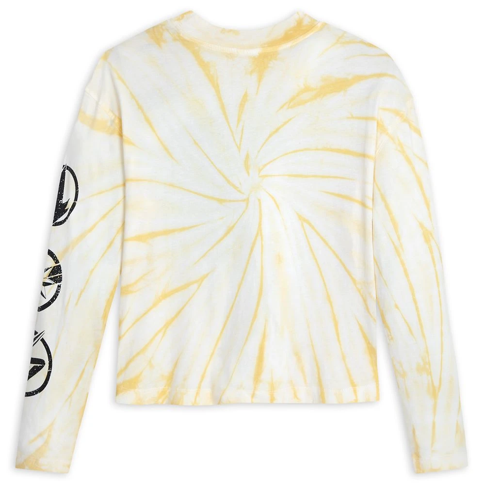 Disney The Marvels Long Sleeve Tie-Dye T-Shirt For Women 3 Disney The Marvels Long Sleeve Tie-Dye T-Shirt For Women - Image 3