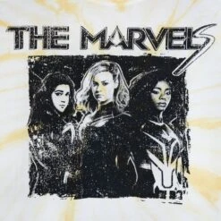 Disney The Marvels Long Sleeve Tie-Dye T-Shirt For Women 10 Disney The Marvels Long Sleeve Tie-Dye T-Shirt For Women -Dinei Clothing Shop 5106048004967 4