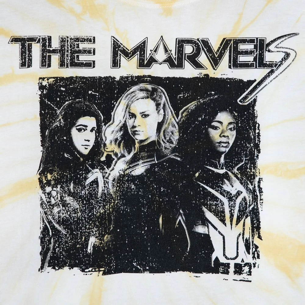 Disney The Marvels Long Sleeve Tie-Dye T-Shirt For Women 5 Disney The Marvels Long Sleeve Tie-Dye T-Shirt For Women - Image 5