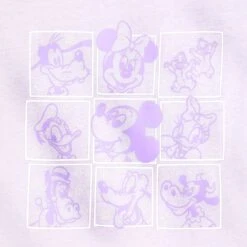 Disney Mickey Mouse And Friends Fashion T-Shirt For Women 6 Disney Mickey Mouse And Friends Fashion T-Shirt For Women -Dinei Clothing Shop 5106057430349 2