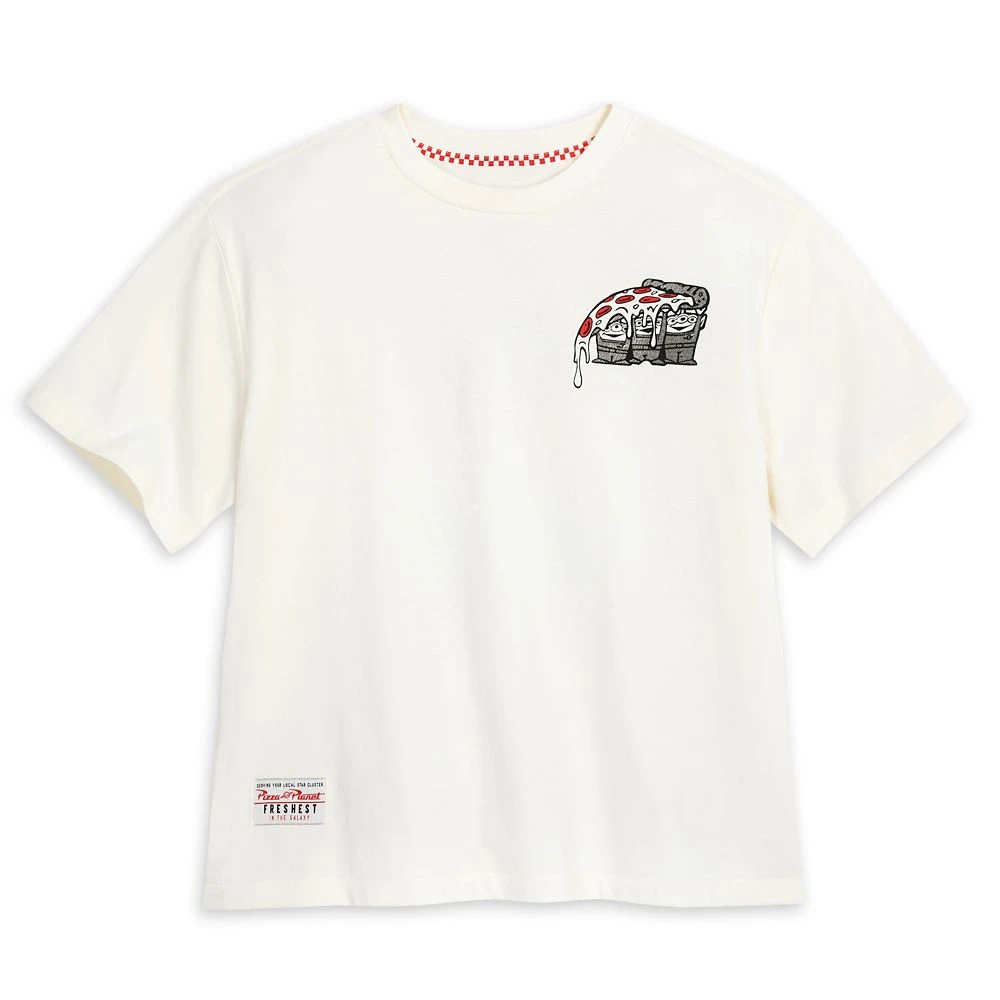 Disney Pizza Planet Two-Sided T-Shirt For Women – Toy Story 1 Disney Pizza Planet Two-Sided T-Shirt For Women – Toy Story