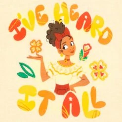 Disney Dolores Fashion T-Shirt For Women – Encanto 5 Disney Dolores Fashion T-Shirt For Women – Encanto -Dinei Clothing Shop 5106057530202 2