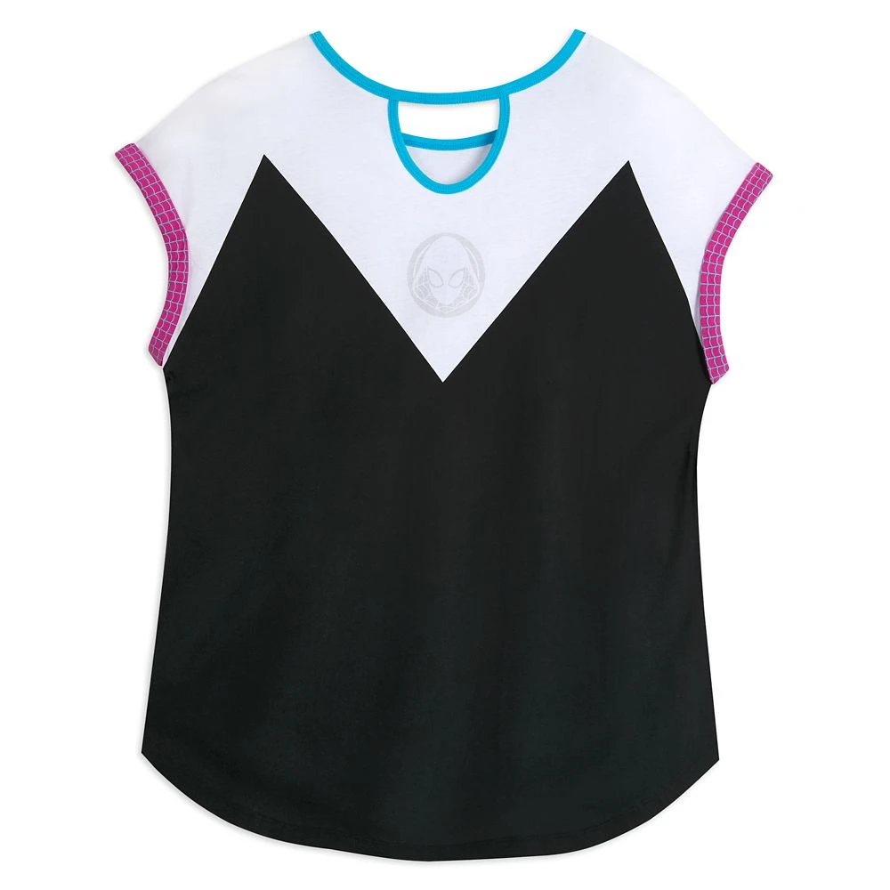 Disney Ghost-Spider Costume Fashion T-Shirt For Women 3 Disney Ghost-Spider Costume Fashion T-Shirt For Women - Image 3