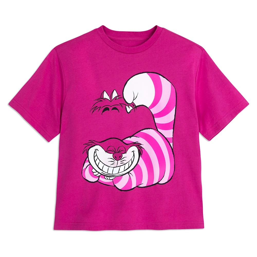 Disney Cheshire Cat Fashion T-Shirt For Women – Alice In Wonderland 1 Disney Cheshire Cat Fashion T-Shirt For Women – Alice In Wonderland
