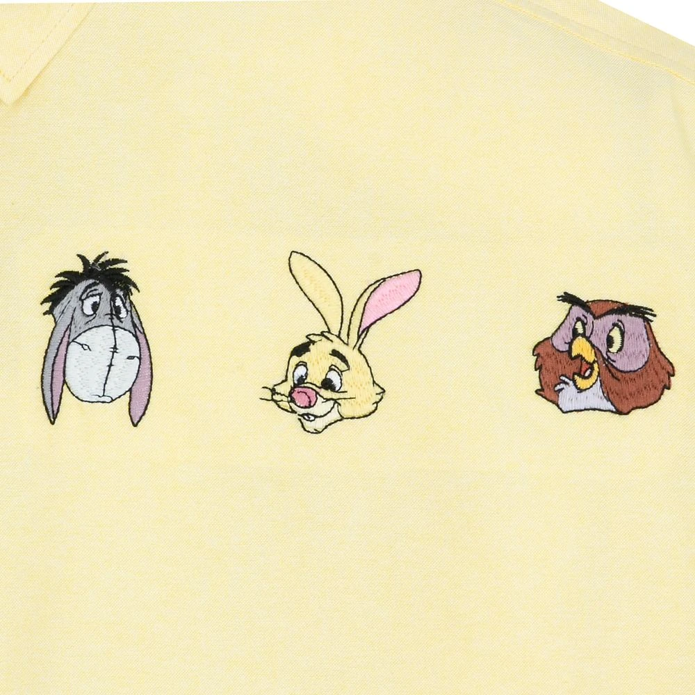 Disney Winnie The Pooh Long Sleeve Oxford Shirt For Women 7 Disney Winnie The Pooh Long Sleeve Oxford Shirt For Women - Image 7