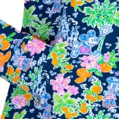 Mickey And Minnie Mouse Zip Pullover For Women By Lilly Pulitzer – Disney Parks -Dinei Clothing Shop 5106107140121 4