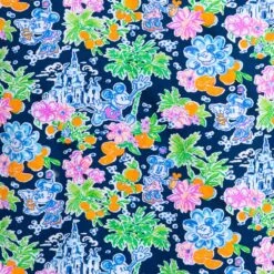 Mickey And Minnie Mouse Zip Pullover For Women By Lilly Pulitzer – Disney Parks -Dinei Clothing Shop 5106107140121 5