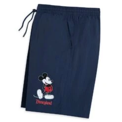 Mickey Mouse Standing Family Matching Shorts For Adults – Disneyland – Navy -Dinei Clothing Shop 5200107420202 2