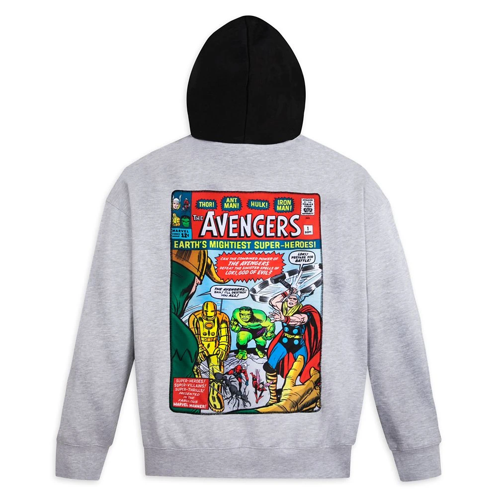 Disney The Avengers #1 Cover Zip Hoodie For Adults 2 Disney The Avengers #1 Cover Zip Hoodie For Adults - Image 2