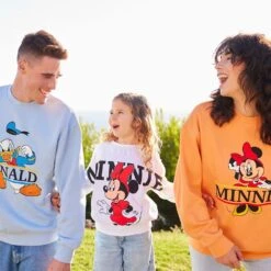Disney Minnie Mouse Pullover Sweatshirt For Adults -Dinei Clothing Shop 5201057340193 3
