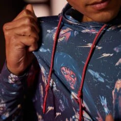 Disney Star Wars: Episode 1 Performance Pullover Hoodie For Adults By RSVLTS – The Phantom Menace 25th Anniversary -Dinei Clothing Shop 5202106430332 4