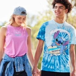 Stitch Tie-Dye T-Shirt For Adults – Disneyland 9 Stitch Tie-Dye T-Shirt For Adults – Disneyland -Dinei Clothing Shop 5205048020224 4