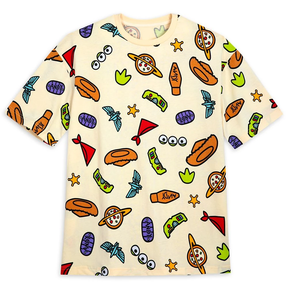 Disney Toy Story Fashion T-Shirt For Adults 1 Disney Toy Story Fashion T-Shirt For Adults