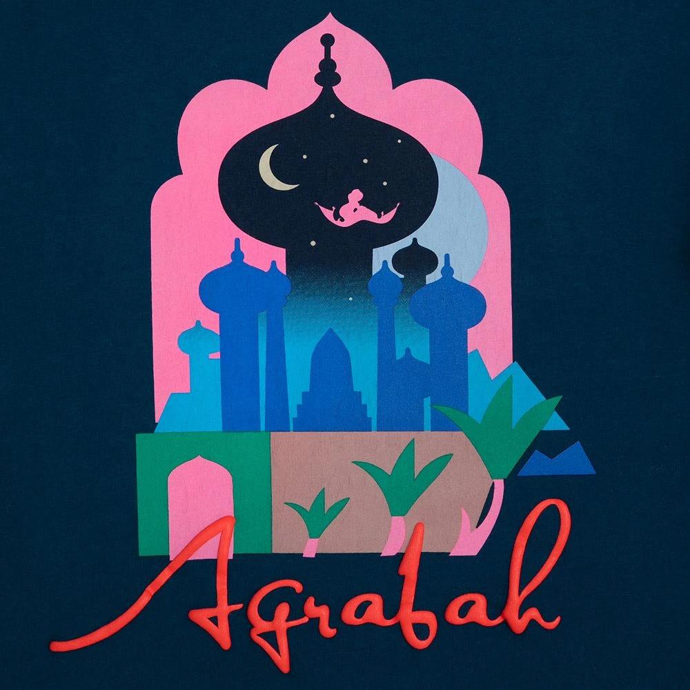 Disney Aladdin ''Agrabah'' Fashion T-Shirt For Adults 2 Disney Aladdin ''Agrabah'' Fashion T-Shirt For Adults - Image 2