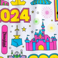 Mickey And Minnie Mouse Woven Shirt For Adults – Disneyland 2024 -Dinei Clothing Shop 5205057810034 3