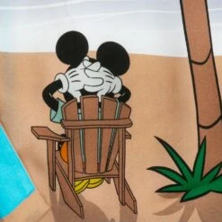 Disney Mickey And Minnie Mouse Summer Woven Shirt For Adults -Dinei Clothing Shop 5205057810152 2