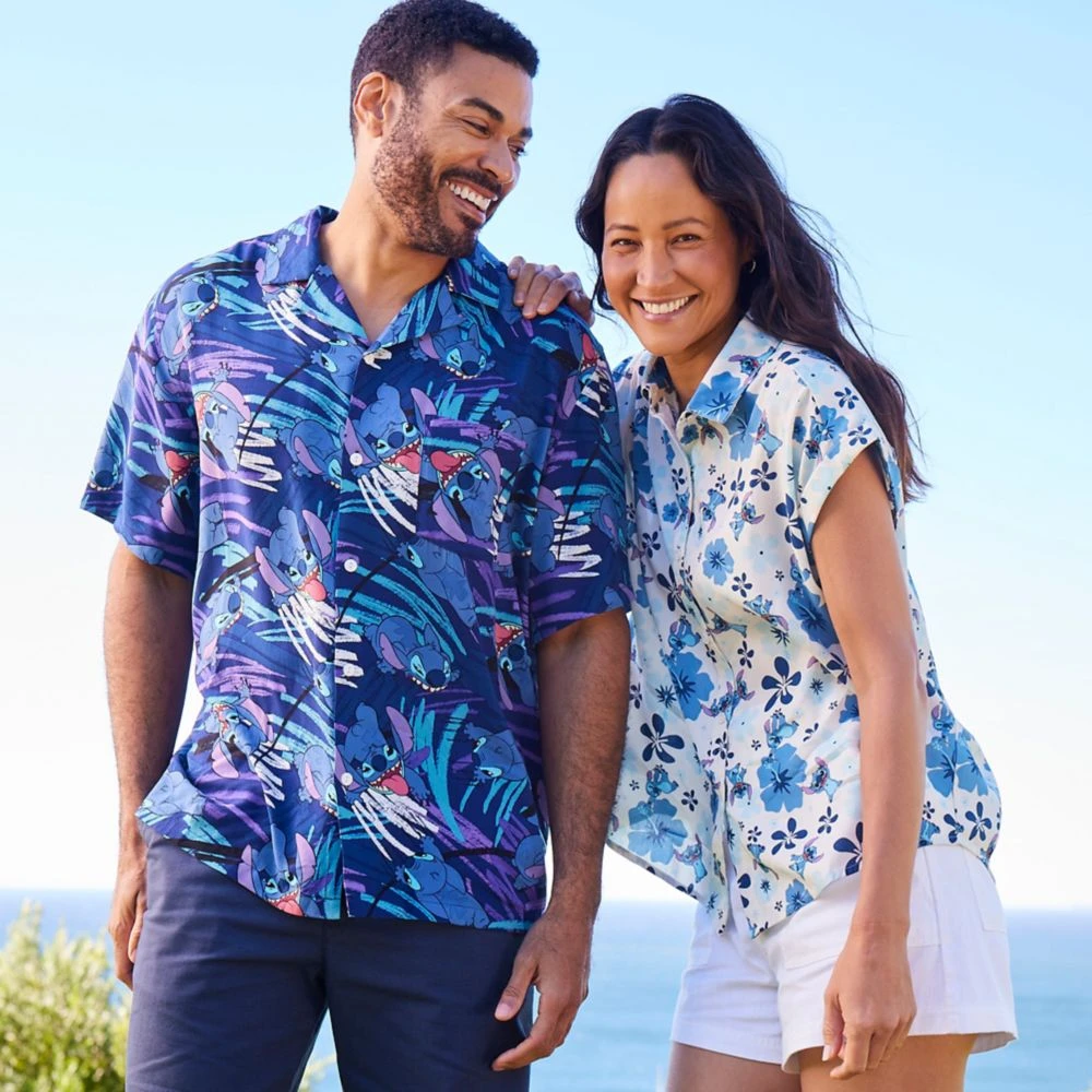 Disney Stitch Woven Shirt For Adults – Lilo & Stitch 2 Disney Stitch Woven Shirt For Adults – Lilo & Stitch - Image 2