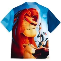 Disney The Lion King Camp Shirt For Adults -Dinei Clothing Shop 5205059750218 2