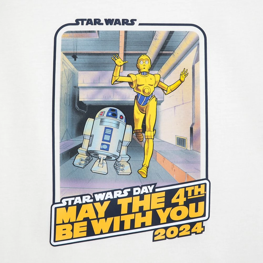Disney Star Wars: May The 4th Be With You 2024 T-Shirt For Adults 3 Disney Star Wars: May The 4th Be With You 2024 T-Shirt For Adults - Image 3
