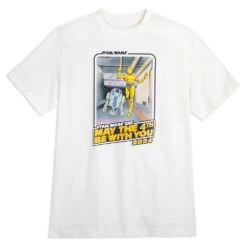 Disney Star Wars: May The 4th Be With You 2024 T-Shirt For Adults