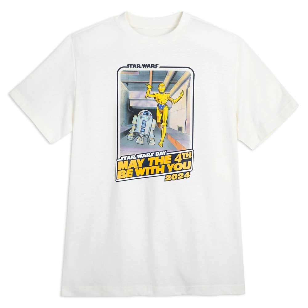 Disney Star Wars: May The 4th Be With You 2024 T-Shirt For Adults 1 Disney Star Wars: May The 4th Be With You 2024 T-Shirt For Adults