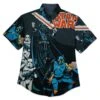 Disney Star Wars ''Space In-Vaders'' Button Down Shirt For Adults By RSVLTS