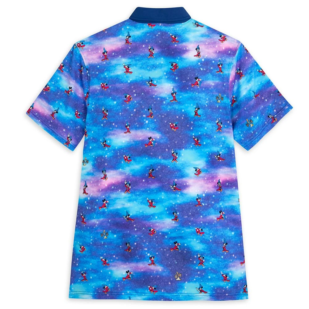 Disney Sorcerer Mickey Mouse Polo Shirt For Men By RSVLTS – Fantasia 3 Disney Sorcerer Mickey Mouse Polo Shirt For Men By RSVLTS – Fantasia - Image 3