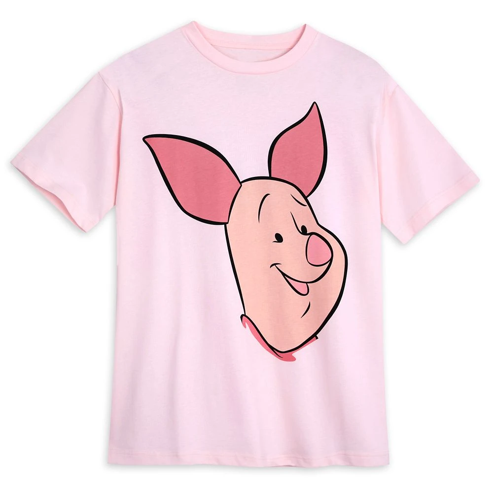 Disney Piglet Double-Sided T-Shirt For Adults – Winnie The Pooh 1 Disney Piglet Double-Sided T-Shirt For Adults – Winnie The Pooh