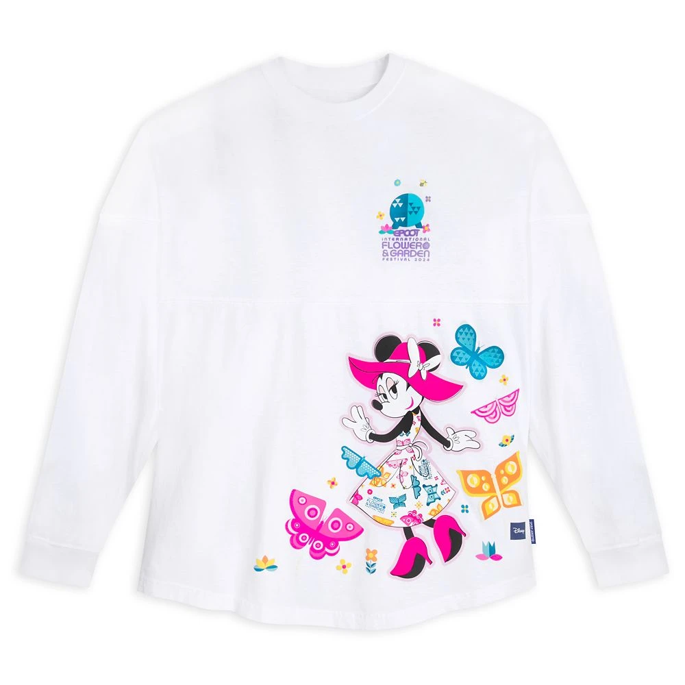 Disney Minnie Mouse Spirit Jersey For Adults – EPCOT International Flower & Garden Festival 2024 1 Disney Minnie Mouse Spirit Jersey For Adults – EPCOT International Flower & Garden Festival 2024