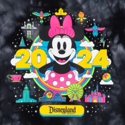 Disneyland 2024 Tie-Dye Pullover Sweatshirt For Kids -Dinei Clothing Shop 5402057390009 3