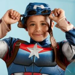 Disney Captain America Costume For Kids -Dinei Clothing Shop 5502107019282 5