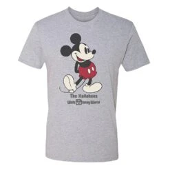 Adults' Walt Disney World Standing Mickey Mouse T-Shirt – Customized -Dinei Clothing Shop 7405055825926 2