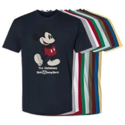 Adults' Walt Disney World Standing Mickey Mouse T-Shirt β Customized