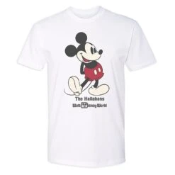 Adults' Walt Disney World Standing Mickey Mouse T-Shirt – Customized -Dinei Clothing Shop 7405055825926 3