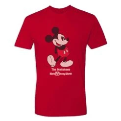 Adults' Walt Disney World Standing Mickey Mouse T-Shirt – Customized -Dinei Clothing Shop 7405055825926 4