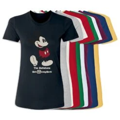 Women's Walt Disney World Standing Mickey Mouse T-Shirt – Customized
