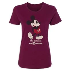 Women's Walt Disney World Standing Mickey Mouse T-Shirt – Customized -Dinei Clothing Shop 7405055825930 7