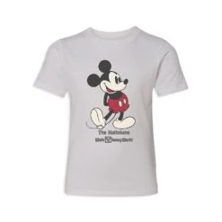 Kids' Walt Disney World Standing Mickey Mouse T-Shirt – Customized -Dinei Clothing Shop 7407055825934 2
