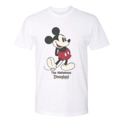 Adults' Disneyland Standing Mickey Mouse T-Shirt – Customized -Dinei Clothing Shop 7807055820337 3