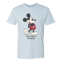 Adults' Disneyland Standing Mickey Mouse T-Shirt – Customized -Dinei Clothing Shop 7807055820337 5