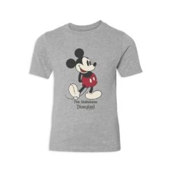Kids' Disneyland Standing Mickey Mouse T-Shirt – Customized -Dinei Clothing Shop 7807055820359 2