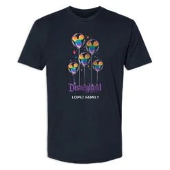 Adults' Disneyland Mickey Mouse Balloon T-Shirt – Customized -Dinei Clothing Shop 7807055820387 4