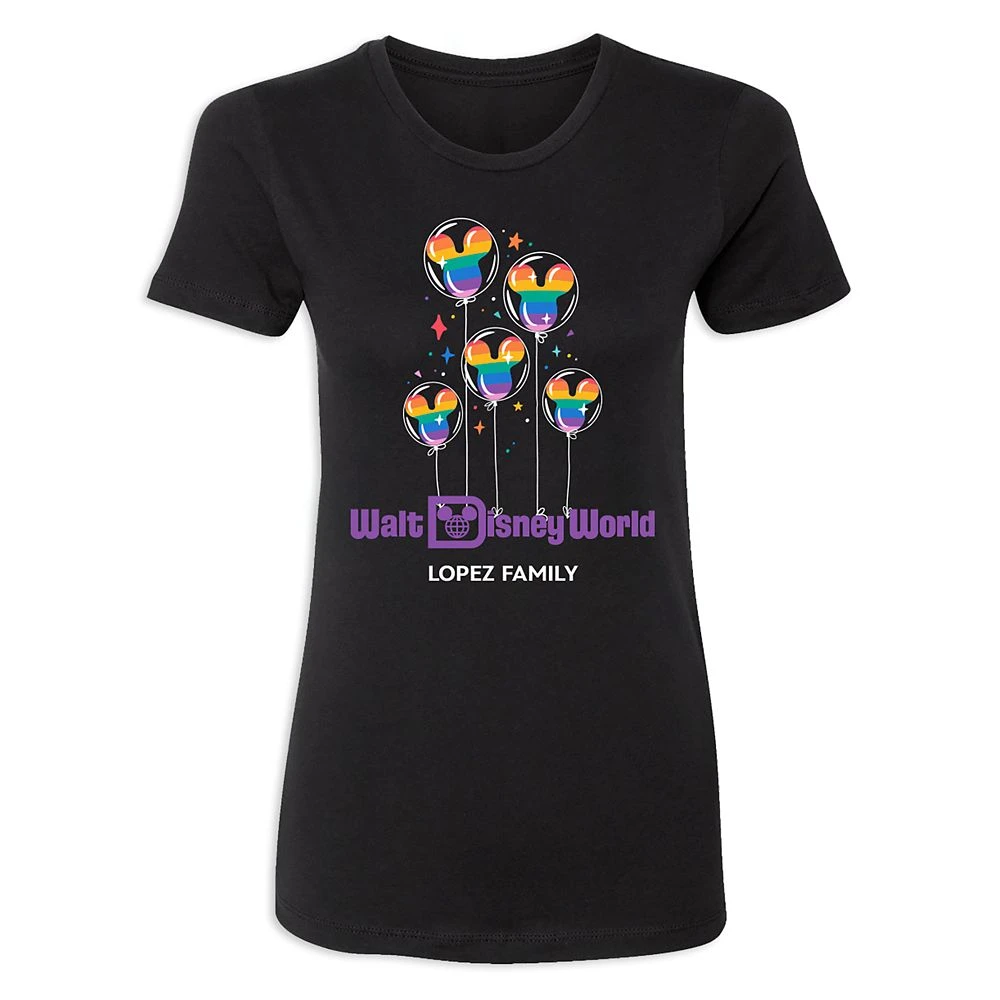 Women's Walt Disney World Mickey Mouse Balloon T-Shirt – Customized 2 Women's Walt Disney World Mickey Mouse Balloon T-Shirt – Customized - Image 2