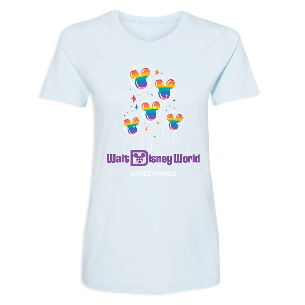 Women's Walt Disney World Mickey Mouse Balloon T-Shirt – Customized 4 Women's Walt Disney World Mickey Mouse Balloon T-Shirt – Customized - Image 4