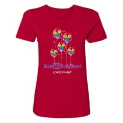 Women's Walt Disney World Mickey Mouse Balloon T-Shirt – Customized 11 Women's Walt Disney World Mickey Mouse Balloon T-Shirt – Customized -Dinei Clothing Shop 7807055820395 5