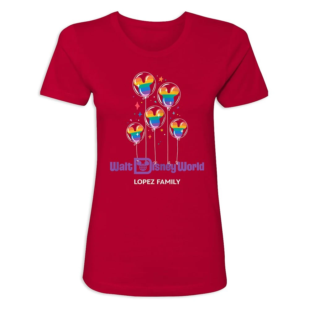 Women's Walt Disney World Mickey Mouse Balloon T-Shirt – Customized 6 Women's Walt Disney World Mickey Mouse Balloon T-Shirt – Customized - Image 6