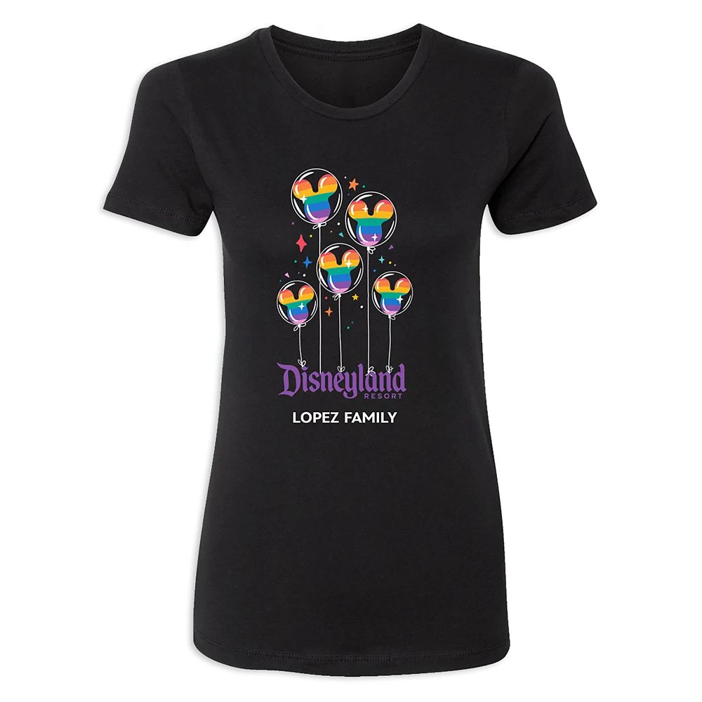 Women's Disneyland Mickey Mouse Balloon T-Shirt – Customized 2 Women's Disneyland Mickey Mouse Balloon T-Shirt – Customized - Image 2