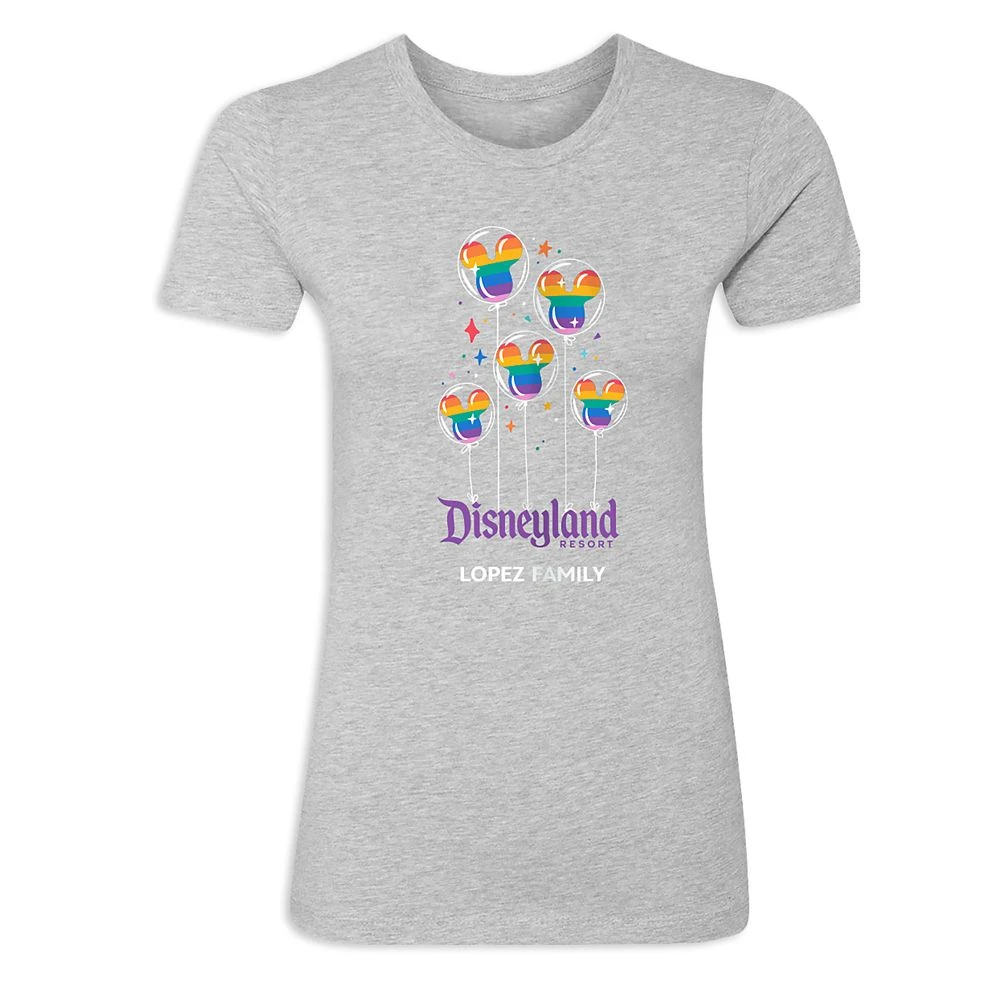 Women's Disneyland Mickey Mouse Balloon T-Shirt – Customized 3 Women's Disneyland Mickey Mouse Balloon T-Shirt – Customized - Image 3